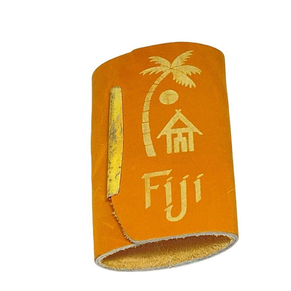 Genuine Leather Bonney 6 Key Holder Pouch Case Made in Fiji